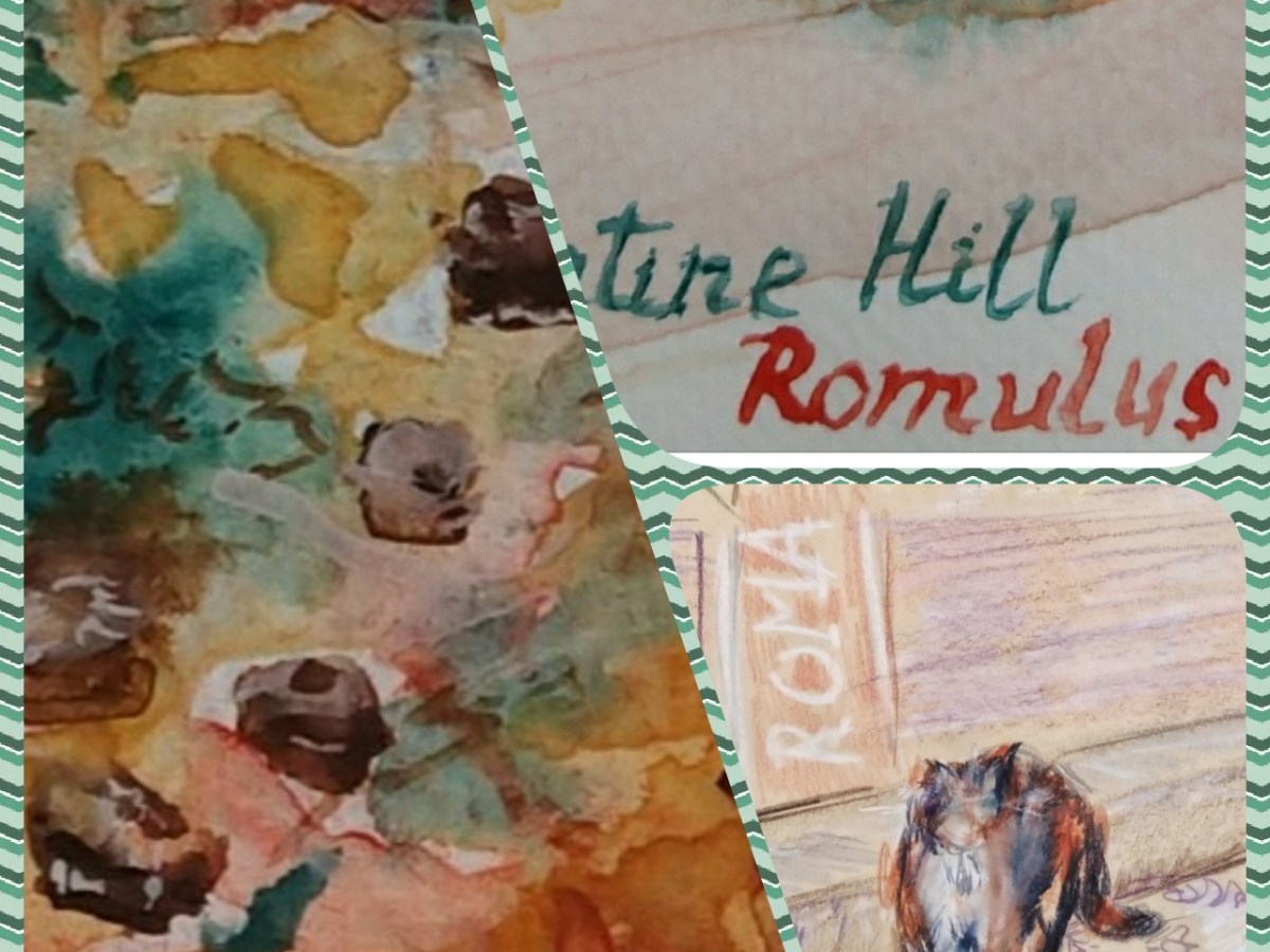 2-1. Art and Travel. – Rome, Palatine Hill, Romulus Founds&nbsp;Rome.