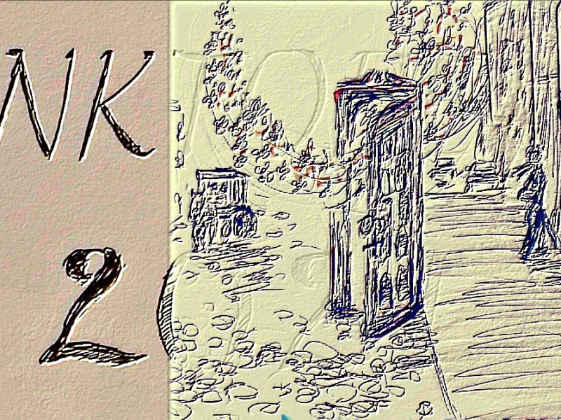 Travel and Art based on Inktober 31 days=31 drawings fun challenge. Day 26 –&nbsp;Connect