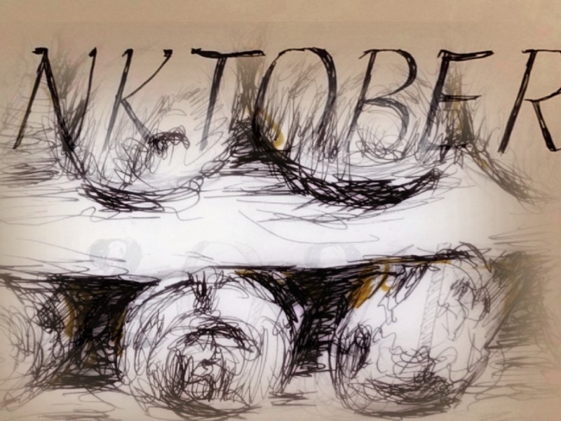 Travel and Art based on Inktober 31 days=31 drawings fun challenge. Day 28 –&nbsp;Crispy