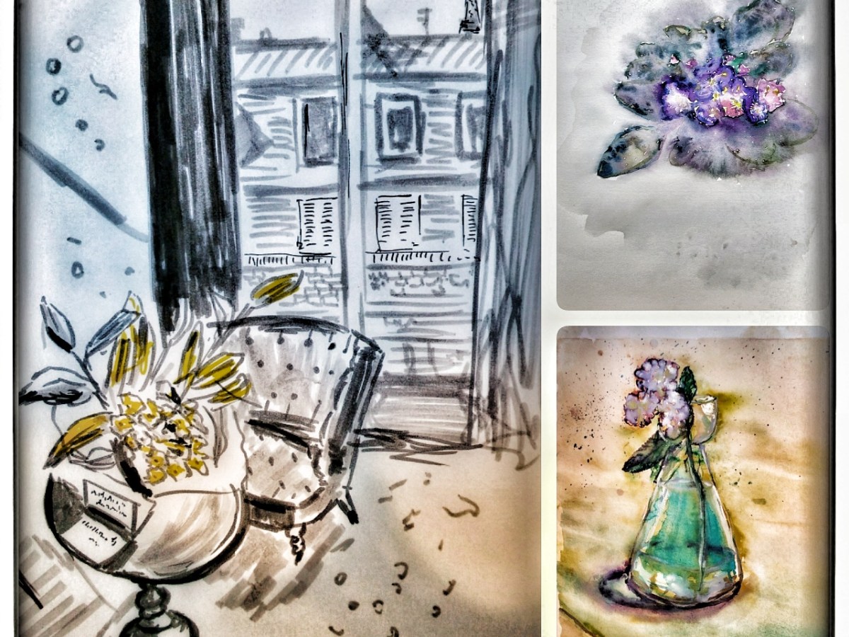 Flowers and Paris. Adding colour to this autumn. Part&nbsp;6.